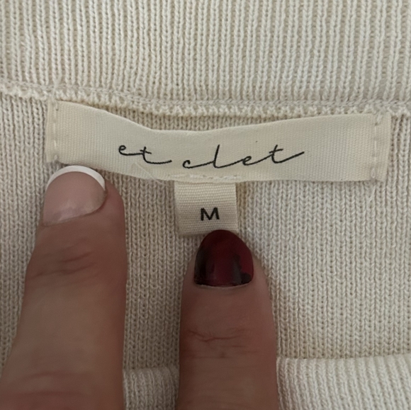 NWOT/ et clet  Crochet-Trimmed Maxi Dress - Picture 8 of 11